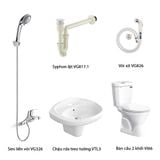  Combo thiết bị vệ sinh Viglacera số 1 