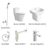  Combo thiết bị vệ sinh Viglacera số 3 