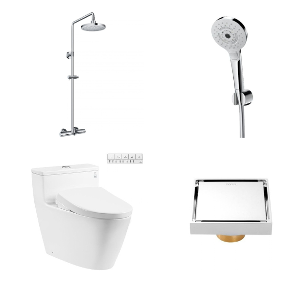  Combo bộ thiết bị vệ sinh TOTO COMBO25B 
