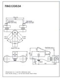  Bộ sen tắm nóng lạnh TOTO TBG13302A/TBW15CE0A 