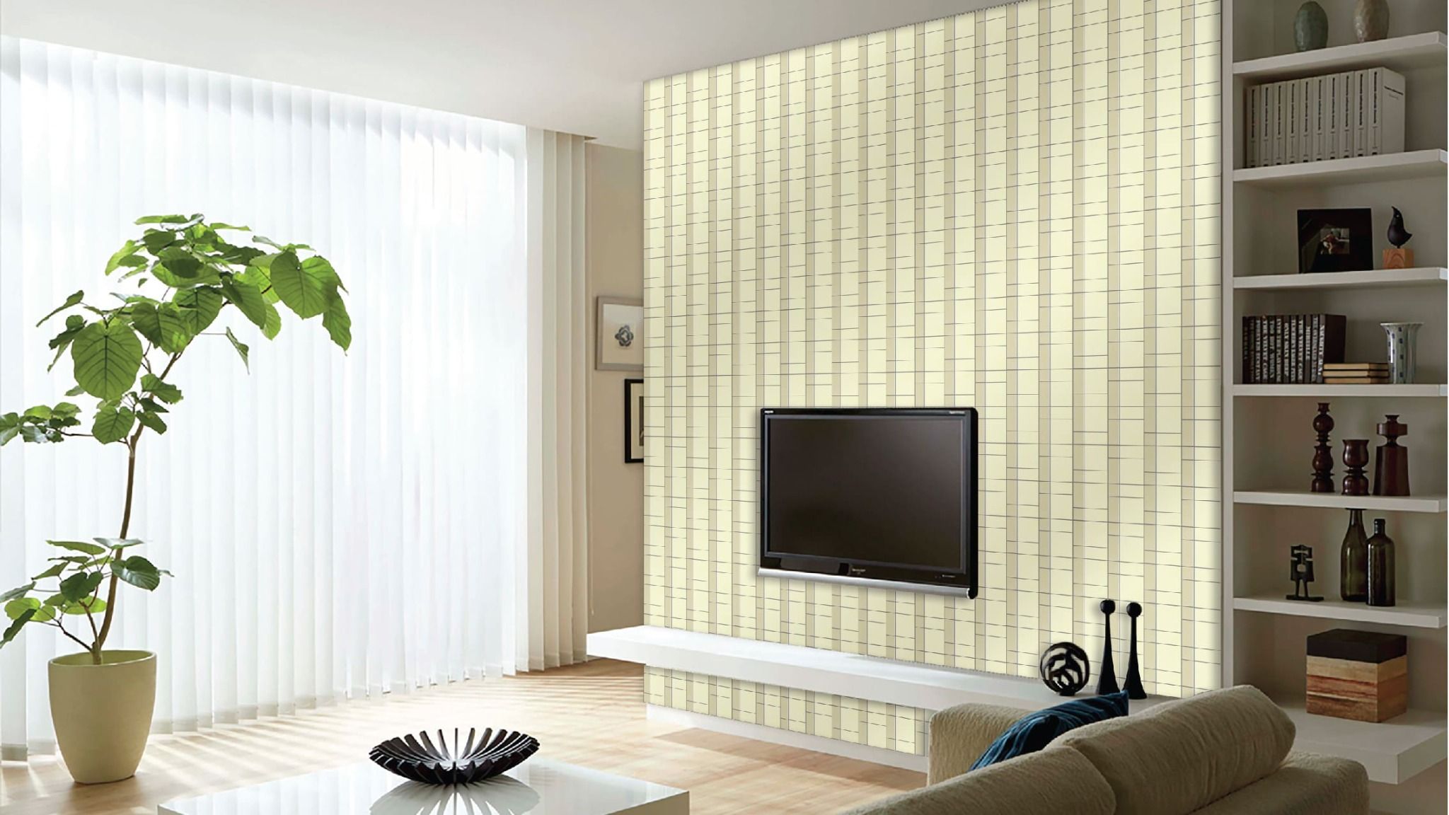  Gạch thẻ vân tre INAX 300/LTC-14 (LATTICE) 