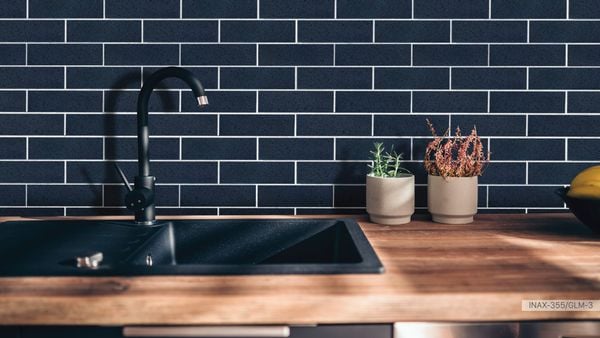 Gạch thẻ men bóng INAX-355/GLM-3 (GLAZED MOSAIC) Bùi Minh