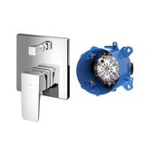  Van gật gù điều chỉnh nóng lạnh GE kèm nút chuyển hướng và phụ kiện âm tường TBG07304VA/TBN01001B 