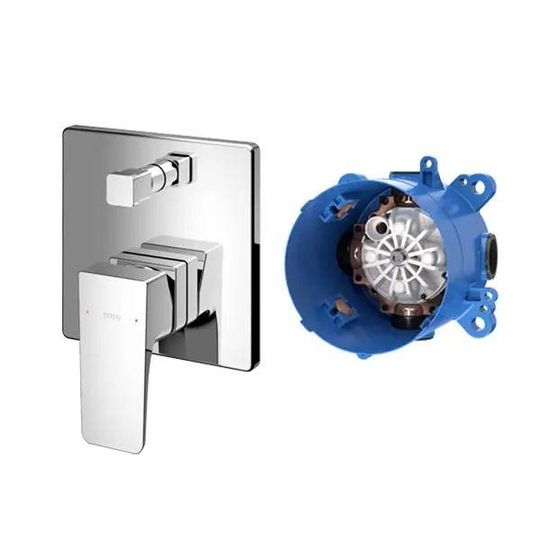  Van gật gù điều chỉnh nóng lạnh GE kèm nút chuyển hướng và phụ kiện âm tường TBG07304VA/TBN01001B 