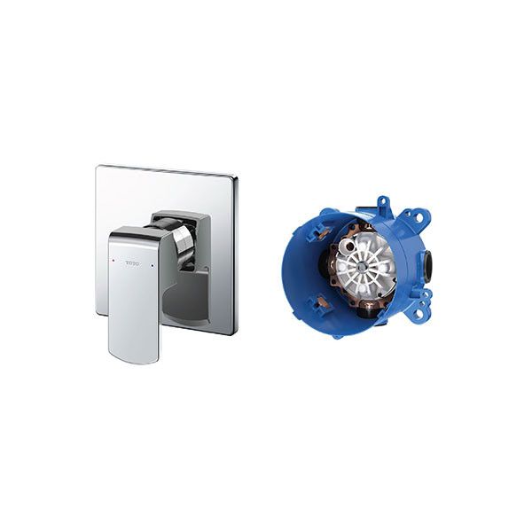  Van gật gù điều chỉnh nóng lạnh kèm phụ kiện âm tường TOTO TBG02303BA/TBN01001B 