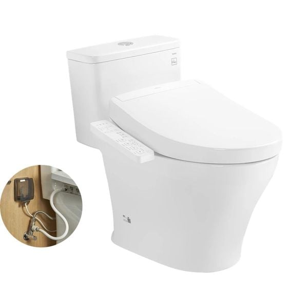 Bàn cầu điện tử TOTO MS857DW24#XW - Bùi Minh