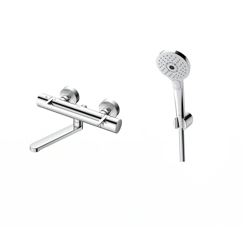  Sen tắm nhiệt độ TOTO TBV03429V kết hợp bát sen 
