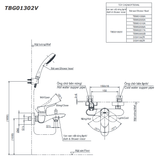  Bộ sen cây TOTO TBW01002BA/TBG01302VA/TBW01035V 
