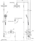  Sen tắm cây ToTo TBW02002BA 