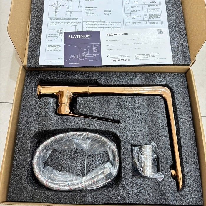  Vòi rửa bát Viglacera Platinum PV722.4 (P.55.358) 