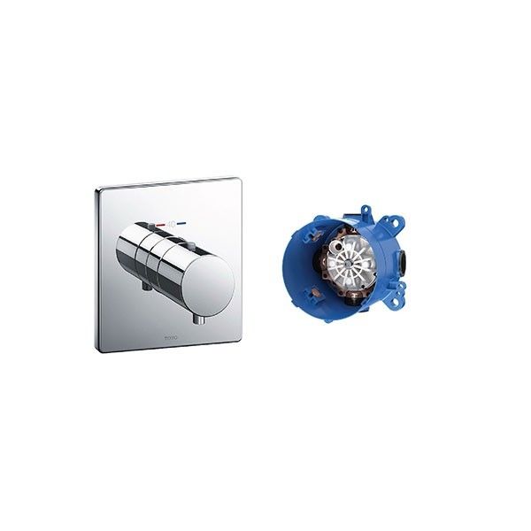  Van điều chỉnh nhiệt độ âm tường Toto TBV02401B/TBN01001B 