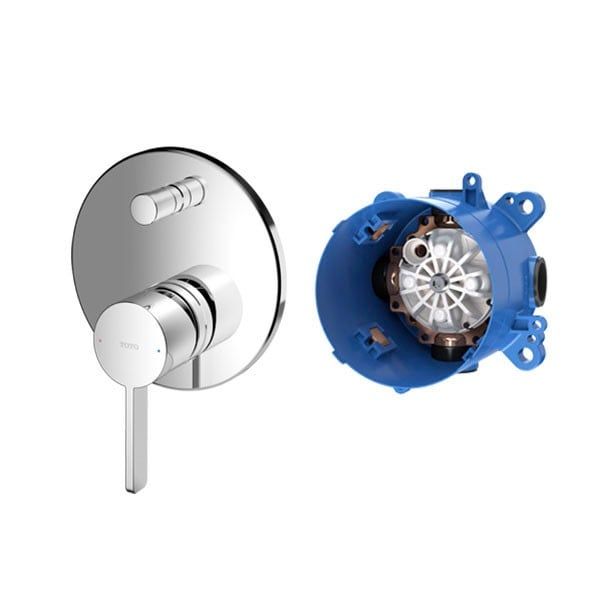  Van gật gù điều chỉnh nóng lạnh kèm phụ kiện âm tường TOTO TBG11304VA/TBN01001B 