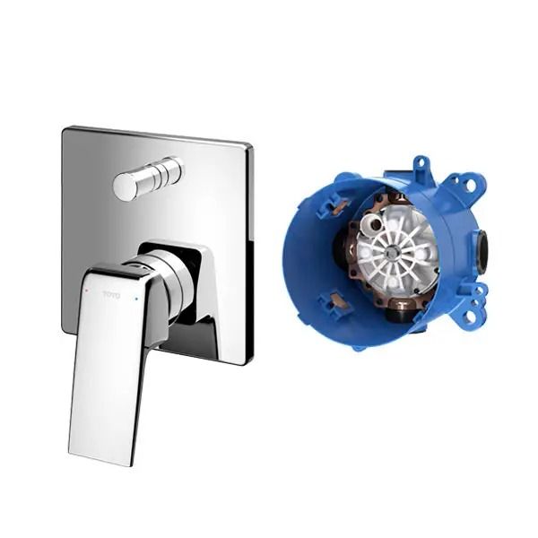  Van gật gù điều chỉnh nóng lạnh GB kèm nút chuyển hướng và phụ kiện âm tường TOTO TBG10304VA/TBN01001B 