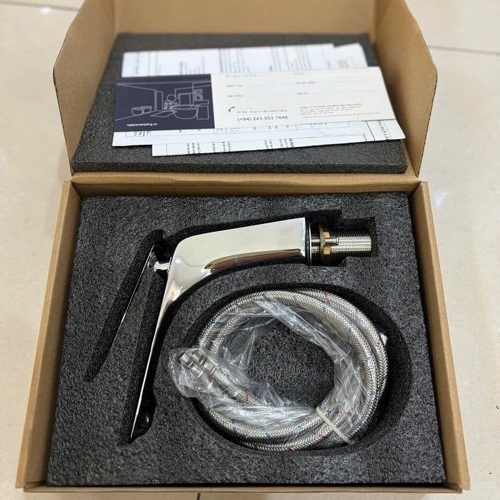  Vòi chậu nóng lạnh Viglacera Platinum PV101.1 (P.51.321) 