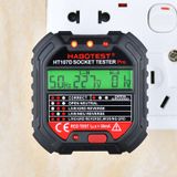  Máy Kiểm Tra Ổ Cắm Habotest HT107D – RCD Test, LCD, Chuẩn EU Plug 