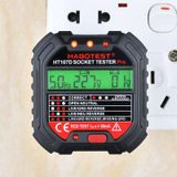  Máy Kiểm Tra Ổ Cắm Habotest HT107D – RCD Test, LCD, Chuẩn EU Plug 