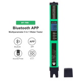  Máy Đo Chất Lượng Nước Bluetooth 5 Trong 1 YIERYI BT-700 – Đo pH, EC, TDS, CF, Nhiệt Độ Chính Xác Cao 