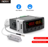  Bộ điều khiển nhiệt độ và độ ẩm YIERYI ZL-7802A – Bộ PID kỹ thuật số tự động cho máy ấp trứng, chính xác và bền bỉ 