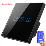  Công tắc rèm cửa thông minh Tuya DS151 EU – Điều khiển WiFi, Google Home & Alexa 