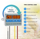  YIERYI ZFX-W3020 – Bộ Điều Khiển Nhiệt Độ & Thời Gian Kỹ Thuật Số 12V/24V/220V Cho Nhà Kính & Ấp Trứng 