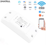  Công Tắc Điều Khiển Đèn Thông Minh Tuya WiFi SMATRUL WHD06 10A – Hỗ Trợ Google Home, Alexa, Hẹn Giờ Từ Xa 