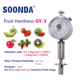  Máy đo độ cứng trái cây YIERYI GY-3 – Dụng cụ đo độ chín của táo, lê, cam, nho chính xác, cầm tay tiện dụng 