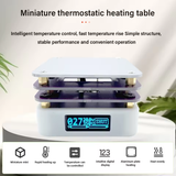  Bàn gia nhiệt ổn định YIERYI G3061 – Công suất 65W, nhiệt độ 0–350°C, màn hình LCD, điều khiển Type-C, vỏ in 3D cao cấp 