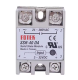  YIERYI THE01421 – Rơ-le Trạng Thái Rắn SSR 1 Pha 3–32VDC / 24–380VAC | Solid State Relay Dòng 10A–90A 