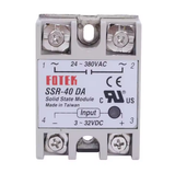  YIERYI THE01421 – SSR Solid State Relay 1 Pha 3–32VDC → 24–380VAC, 10A–90A | Rơ-le Trạng Thái Rắn Hiệu Suất Cao 