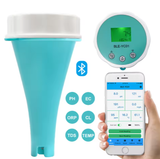  Máy Đo 6 Trong 1 Thông Minh YIERYI BLE-YC01 – Bluetooth Chlorine, pH, TDS, EC, ORP, Nhiệt Độ Cho Hồ Bơi 