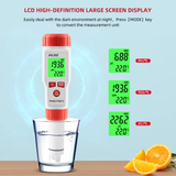  Máy Đo Nước 4 Trong 1 YIERYI JHL-202 – Đo pH, EC, TDS Và Nhiệt Độ Chính Xác Cao Cho Nước Biển, Hồ Cá, Phòng Thí Nghiệm 