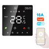  Bộ điều khiển nhiệt độ thông minh Tuya WiFi K6 – Màn hình cảm ứng, điều khiển giọng nói, lập lịch hẹn giờ, cho sưởi sàn & nồi hơi 