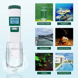  Bút Đo Nước Bluetooth 5 Trong 1 YIERYI BT-98603 – Đo TDS, Muối, Tỷ Trọng, EC, Nhiệt Độ Chính Xác Cao 