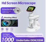  Kính hiển vi điện tử TTE01518 – Màn hình hiển thị HD, phóng đại 1000X, pin sạc 800mAh, quan sát côn trùng & vật mẫu ngoài trời 