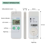  YIERYI AB-10C – Nhiệt Kế Ghi Dữ Liệu Mini USB | Digital Thermometer Data Logger -30~70°C, Chính Xác, Dễ Dùng, Bảo Hành 1 Năm 