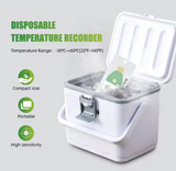  YIERYI TempG60/90/120 – Thiết Bị Ghi Nhiệt Độ Dùng Một Lần | Disposable Temperature Recorder 60–120 Ngày, 18.000 Dữ Liệu, IP67 