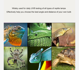  YIERYI TTE35077 – Máy Đo Tia UVB, Thiết Bị Kiểm Tra Ánh Sáng Mặt Trời & Đèn UV Cho Bò Sát, Thú Cưng, Bể Cảnh 