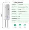  Cảm biến độ ẩm đất thông minh Tuya Zigbee 3.0 IP67 – đo độ ẩm, nhiệt độ đất chính xác, kết nối app Tuya Smart 