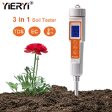  Máy Đo Độ Dẫn Điện Và Nhiệt Độ Đất YIERYI EC-TDS-661 – Thiết Bị Kiểm Tra Chất Lượng Đất Cho Nông Nghiệp & Cây Trồng 