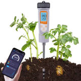  Máy Đo Độ Dẫn Điện Đất Bluetooth YIERYI BT-761 – 4 Trong 1 Đo EC, TDS, CF, Nhiệt Độ Chính Xác Cao 