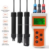  Máy Đo Nước 6 Trong 1 YIERYI YK-100 – Đo Oxy Hòa Tan, pH, EC, TDS, Độ Mặn, Nhiệt Độ Chính Xác Cao 