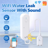  Cảm biến rò rỉ nước thông minh WiFi Tuya YIERYI – Báo động 100dB, phát hiện ngập sớm, kết nối Smart Life 