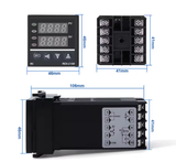  YIERYI RKC REX-C100 – Bộ Điều Khiển Nhiệt Độ Kỹ Thuật Số Thông Minh | Intelligent Temperature Controller Chính Xác Cao 
