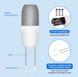  Cảm biến độ ẩm & nhiệt độ đất WiFi Tuya THE01840W – Chống nước IP65, kết nối Smart Life 