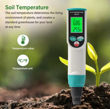  Máy Đo pH Đất Kỹ Thuật Số YIERYI PH-2023 – Màn Hình Lớn, Độ Chính Xác Cao ±0.1pH, Cảm Biến Nhạy 