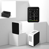  Máy đo chất lượng không khí thông minh Tuya THE01839 – Đo CO₂, PM2.5, TVOC, nhiệt độ & độ ẩm 