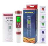  Máy Đo pH Bluetooth YIERYI BLE-9908 – 4 Trong 1 Đo pH, TDS, EC, Nhiệt Độ Chính Xác Cao, Kết Nối Bluetooth 