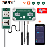  Máy Đo pH & TDS Thông Minh YIERYI PH-W2826EU – WiFi Tuya Smart, Ghi Dữ Liệu, Theo Dõi Từ Xa 