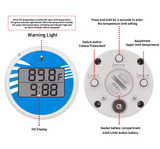  Nhiệt kế điện tử nổi TTE35139 – Chống nước IPX6, đo -20~70°C, có hẹn giờ & báo động, dùng cho hồ bơi, phòng tắm, bồn nước 