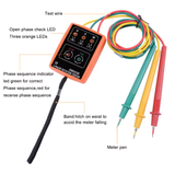  Máy kiểm tra thứ tự pha YIERYI SM852B – Thiết bị đo pha 3 chiều, dải 60V–600V AC, chính xác và an toàn 